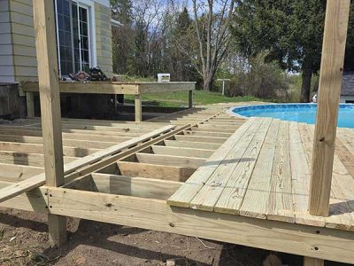 Pool Deck Installation